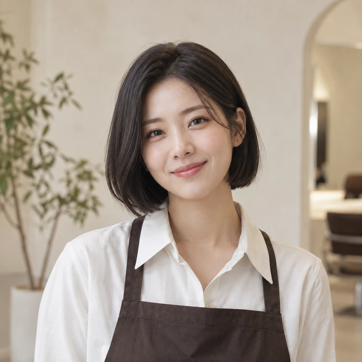 디자이너의 상반신 프로필 사진
